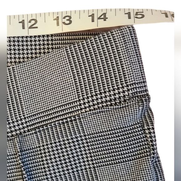 OLD NAVY Stretch Pants Skinny Stevie Glen Check Plaid size M‎ NWOT - Picture 6 of 13